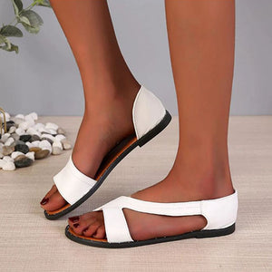 Women's Summer Comfortable Leather Sandals, Beach Sandals